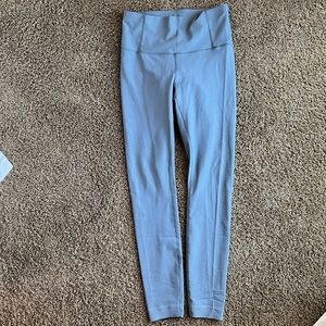 Lululemon full length leggings slate grey size 8